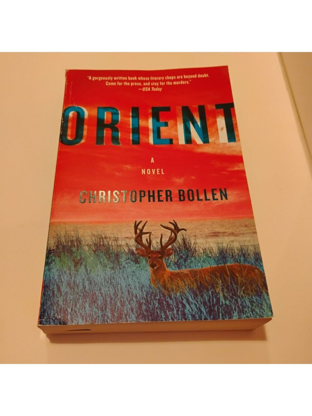 Orient By Christopher Bollen Paperback Novel Harper Perennial 2016 Fiction